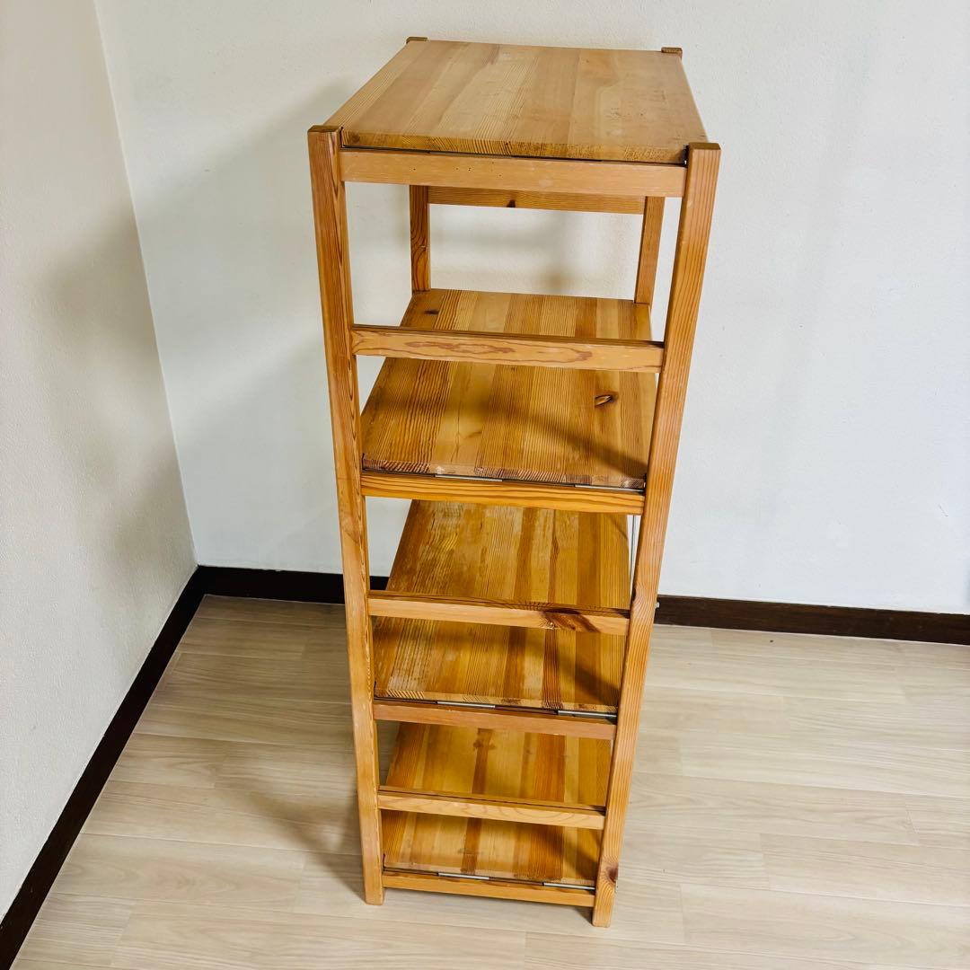 無印良品 MUJI木製棚 ユニットシェルフ 4段　送料込み