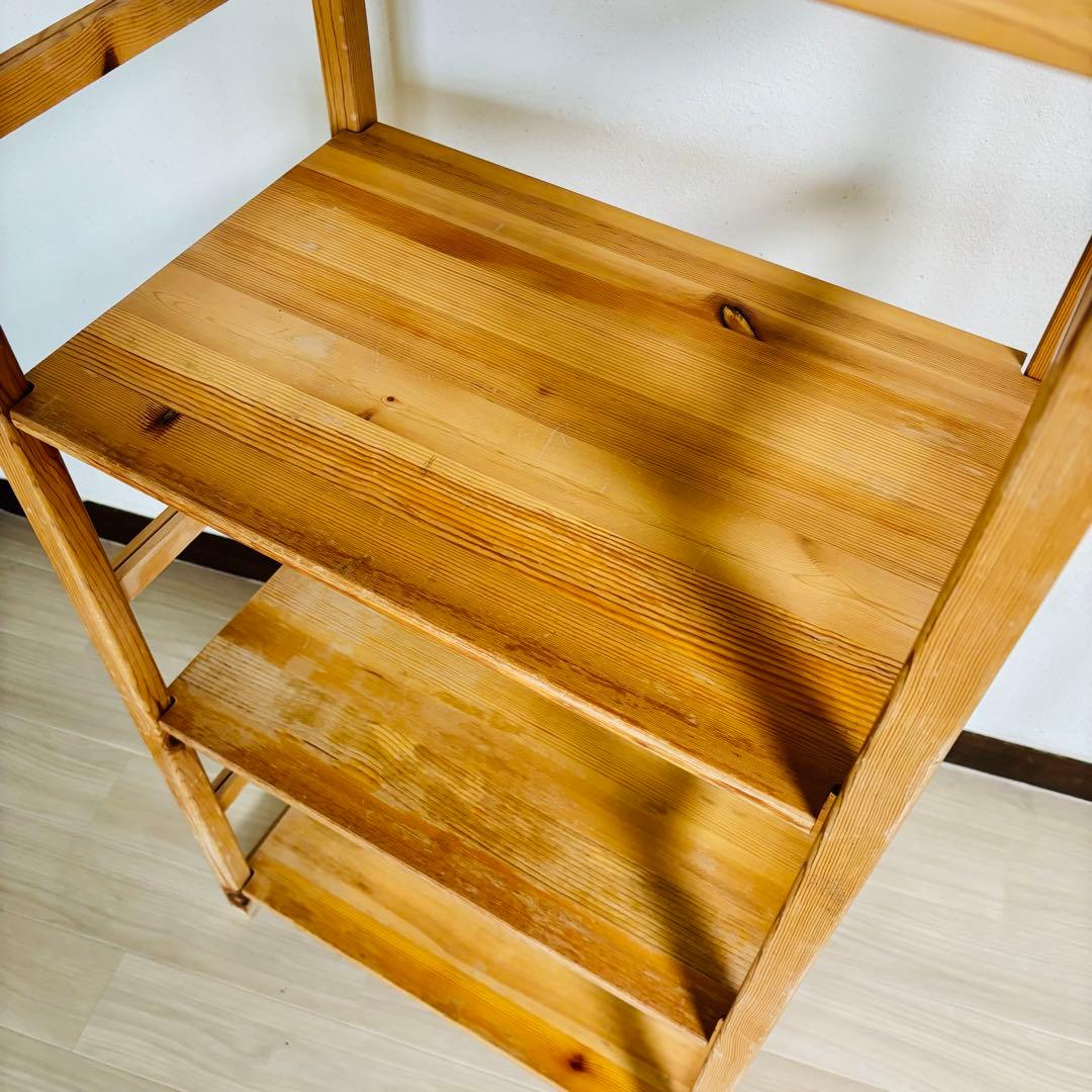 無印良品 MUJI木製棚 ユニットシェルフ 4段　送料込み