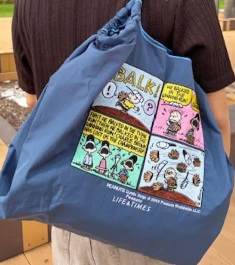 Ball&Chain ×スヌーピー エコバッグ 西宮阪急限定 Lサイズ 新品