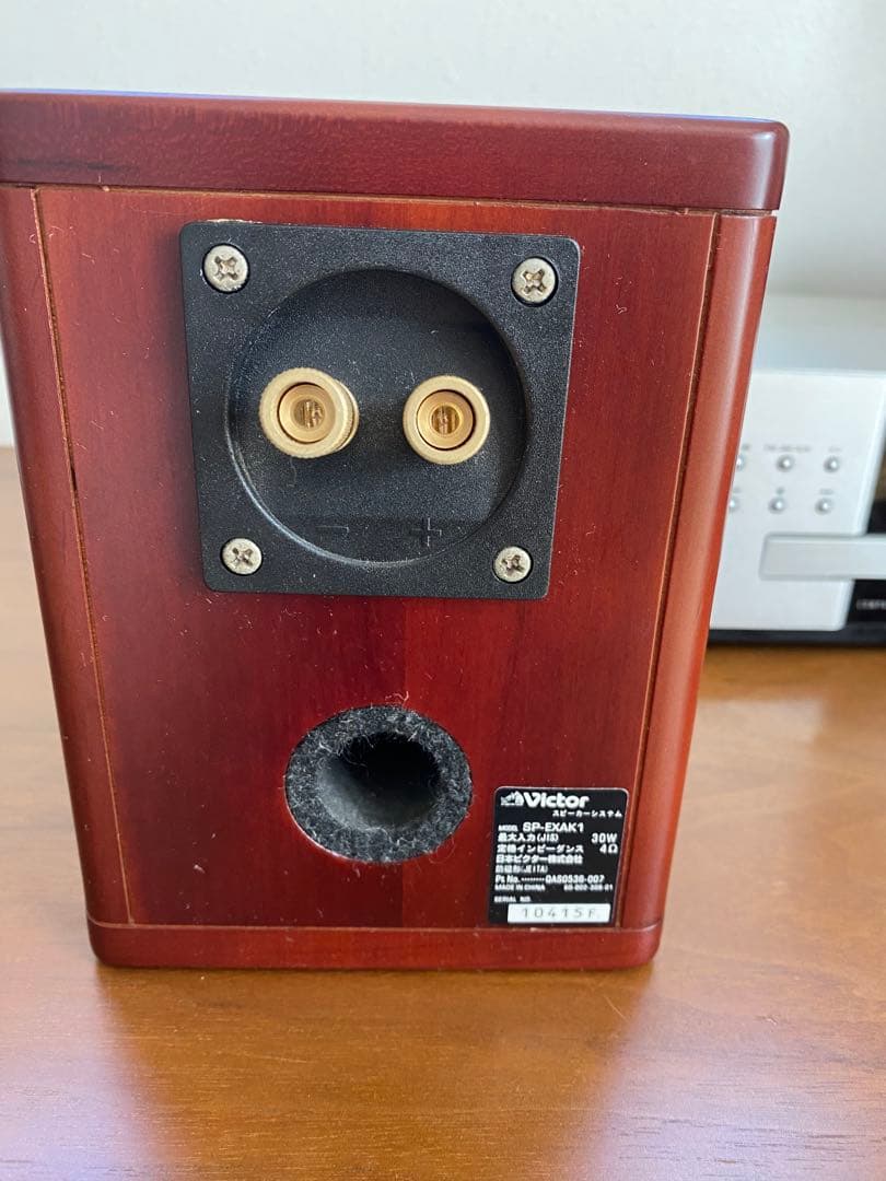 【美品】Victor EX-AK1 ウッドコーンコンポ K2搭載 ビクター