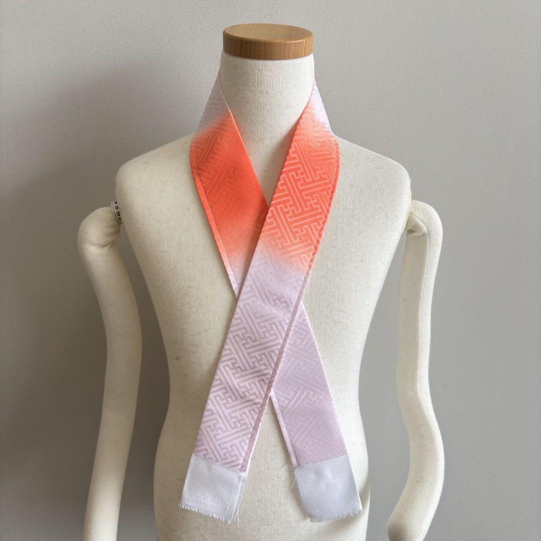 フルセット　七五三７歳女の子　赤黒地絹毬牡丹　新品袋帯緑地　簡単半襟　7126