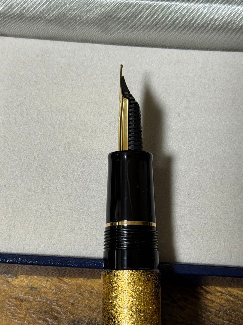 新品未使用　内閣総理大臣　特別慰労品 螺鈿蒔絵 桜流れ セーラー　万年筆　M