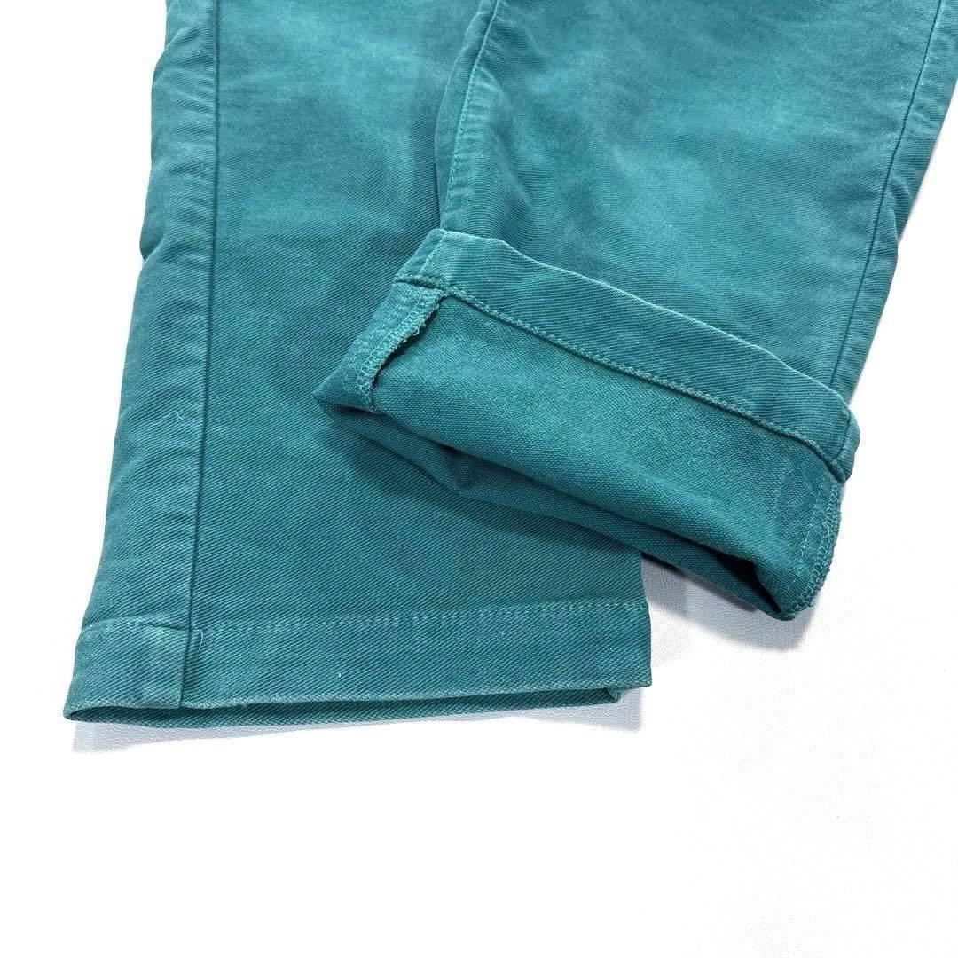 パーリーゲイツ　6/LL 30周年記念　ロングパンツ　大きいサイズ　グリーン系