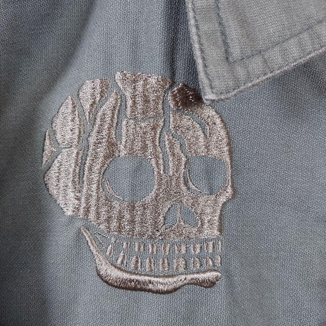 【Schott】記念モデル ショット 全刺繍 スカジャン ベトジャン S 緑