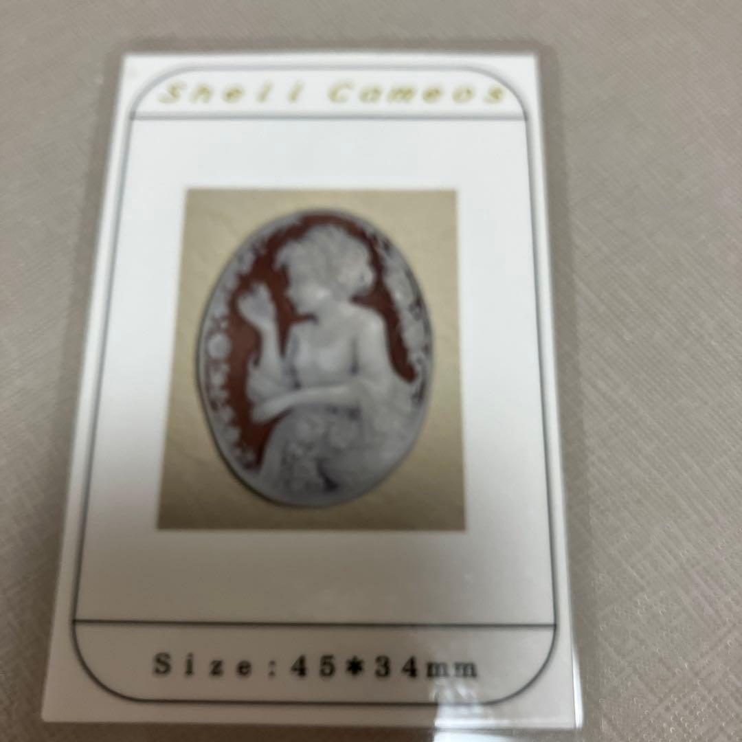 カメオ　帝国ホテル　18K 作家　ネックレスおまけ