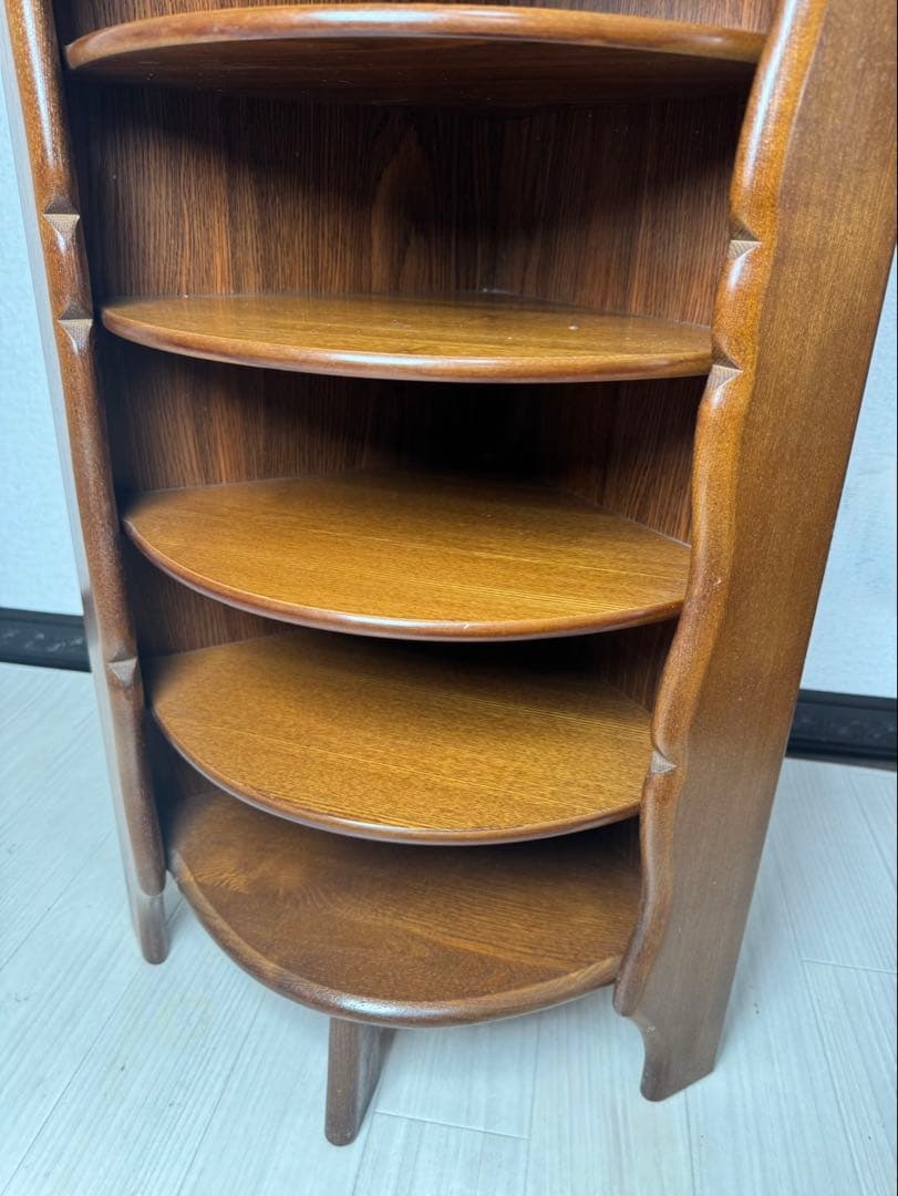 【展示品】カリモクコーナーラック スリッパラック コロニアル i4※
