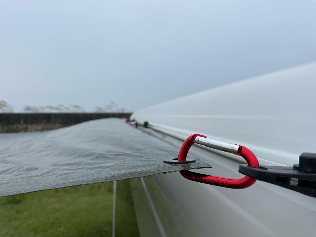 在庫処分！サイドタープ ハイエース バンライフ　車中泊 キャンピングカー