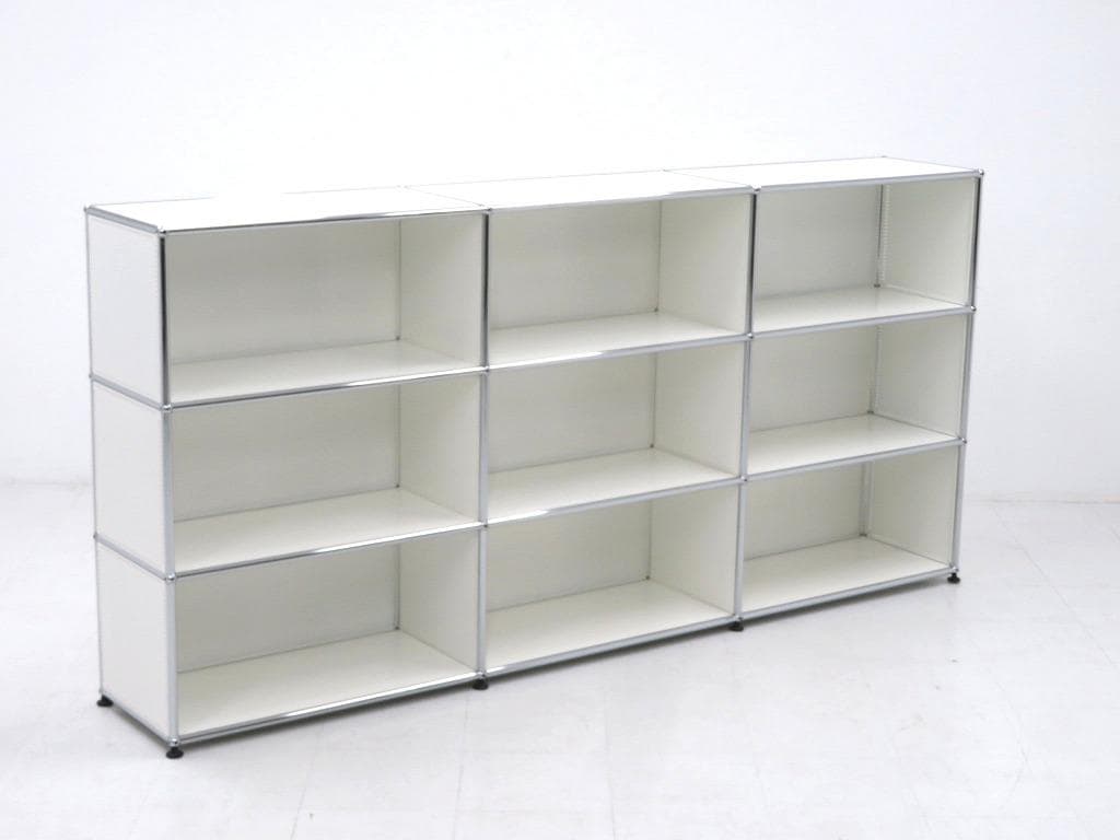 展示品　3列3段　収納　キャビネット　サイドボード　シェルフ　飾り棚