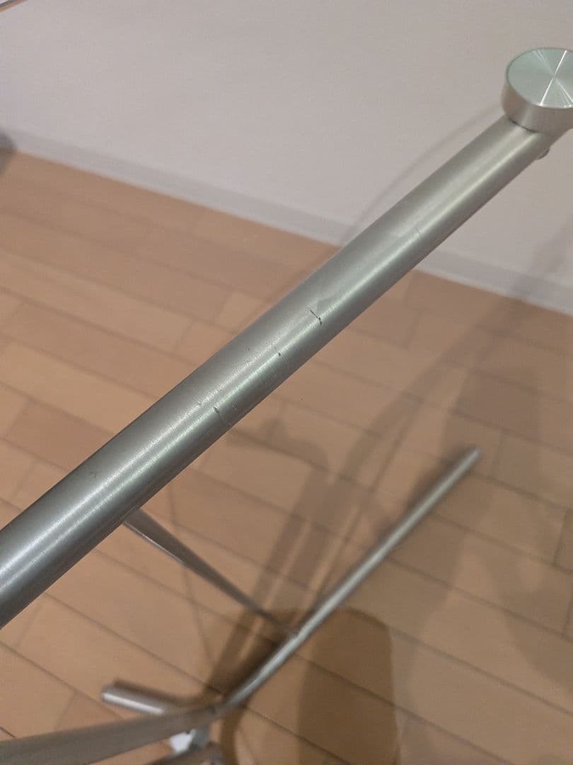 【最終値下げ】【美品】TECTAテクタK22風ガラスサイドテーブル