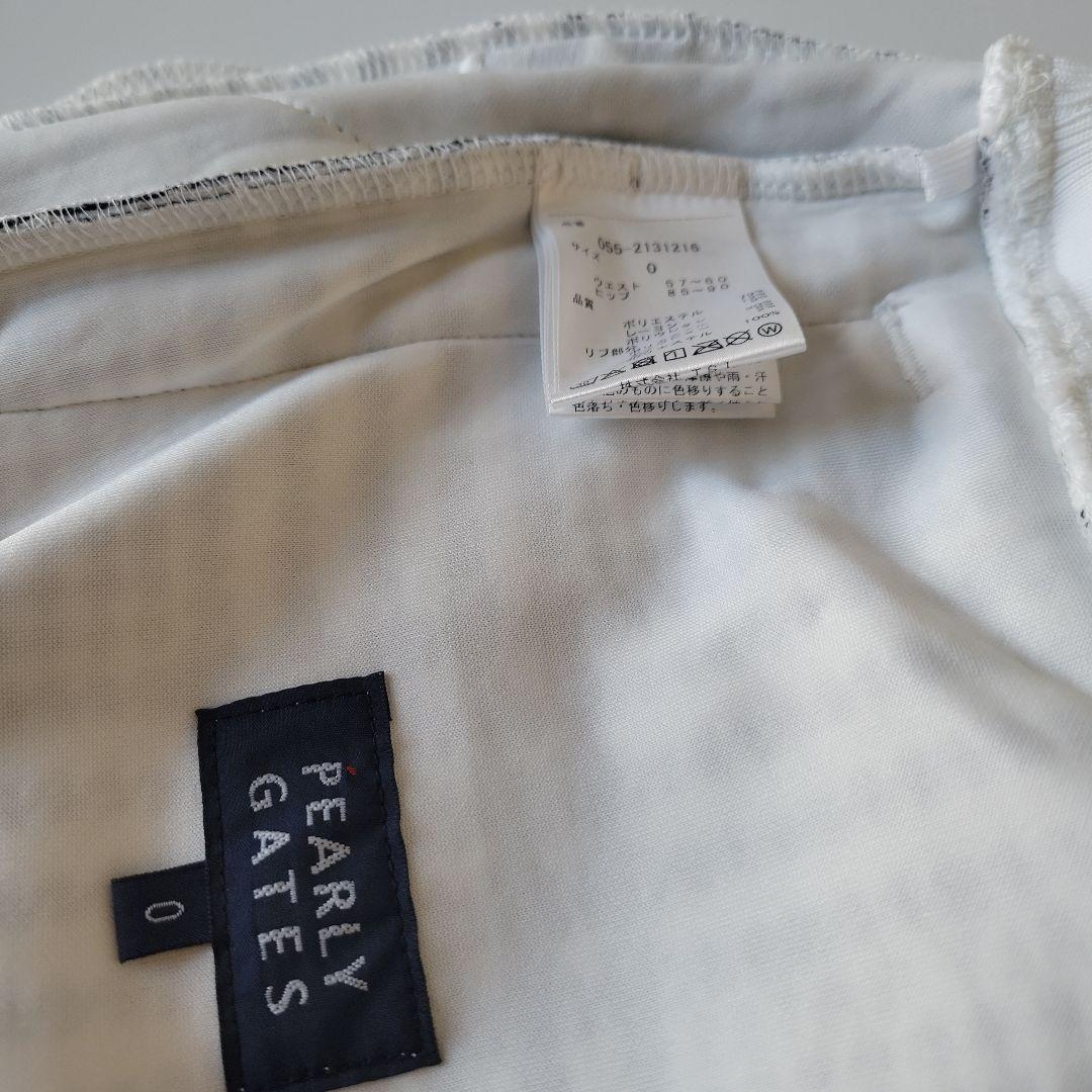 PEARLY GATES チェック柄フード付きセーター