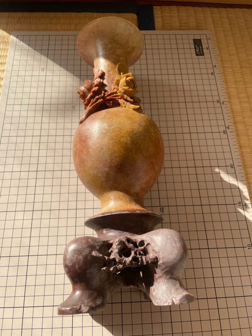 時代 砡製 花瓶 高さ約30㎝