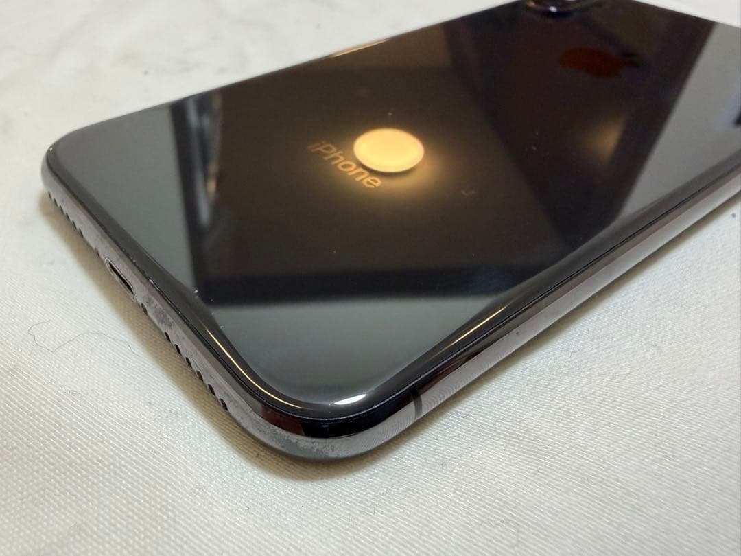 Apple iPhone X ブラック（スペースグレー）本体64G