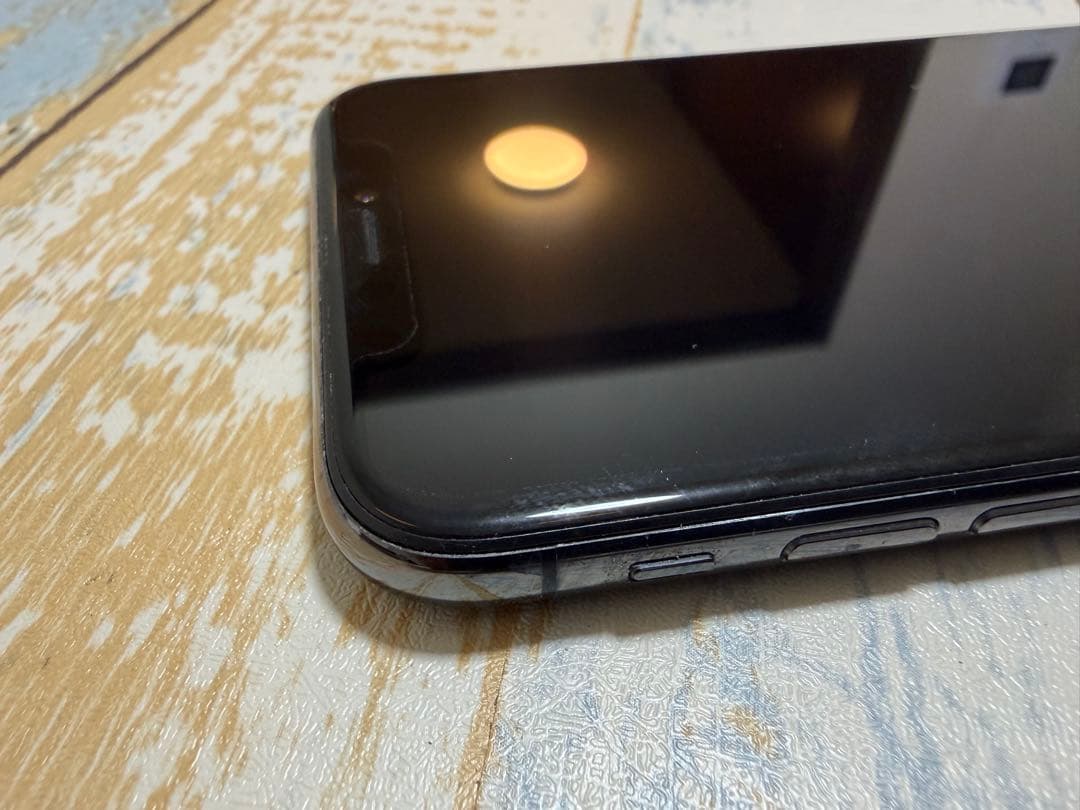 Apple iPhone X ブラック（スペースグレー）本体64G