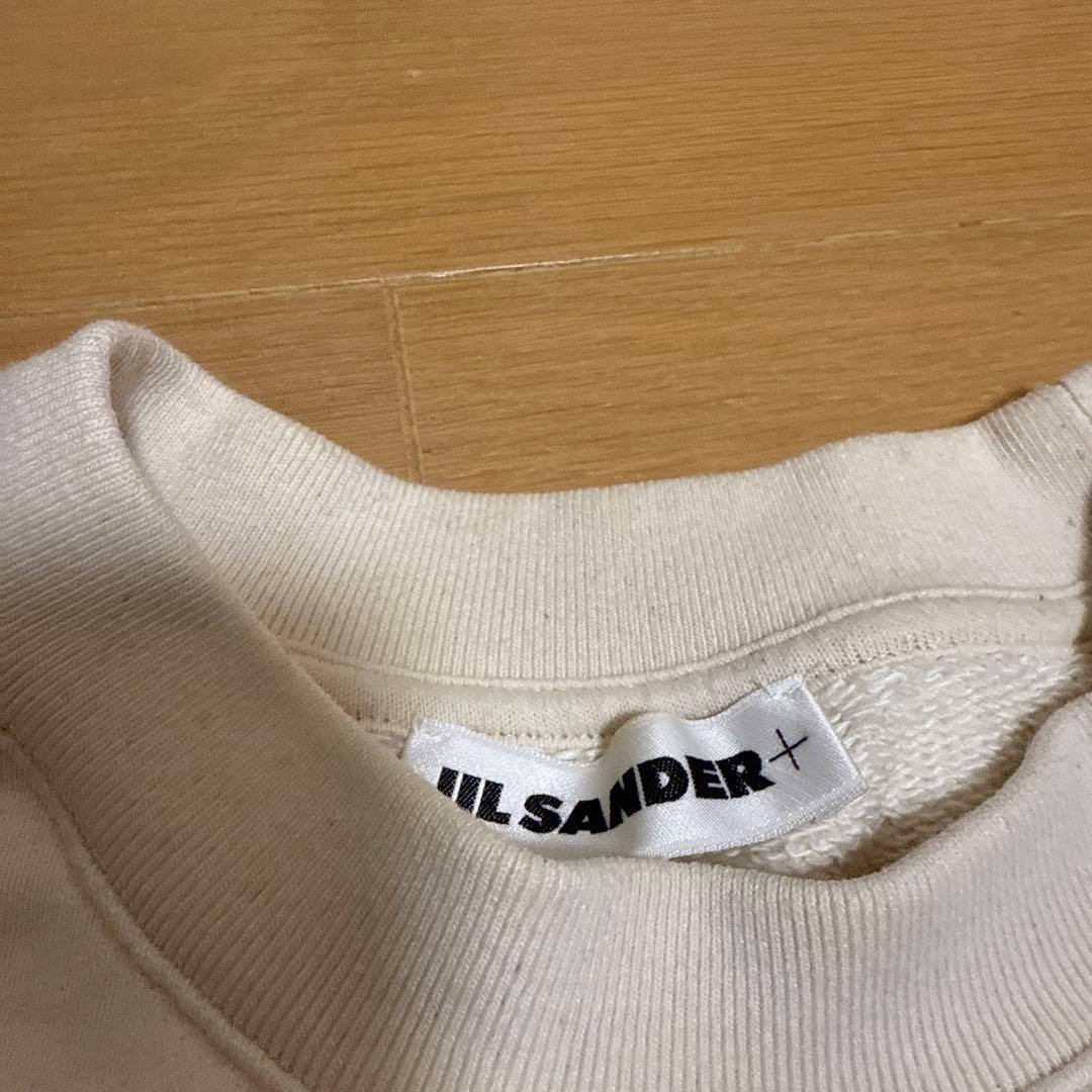 JIL SANDER+ クリーム トレーナー　ジルサンダー