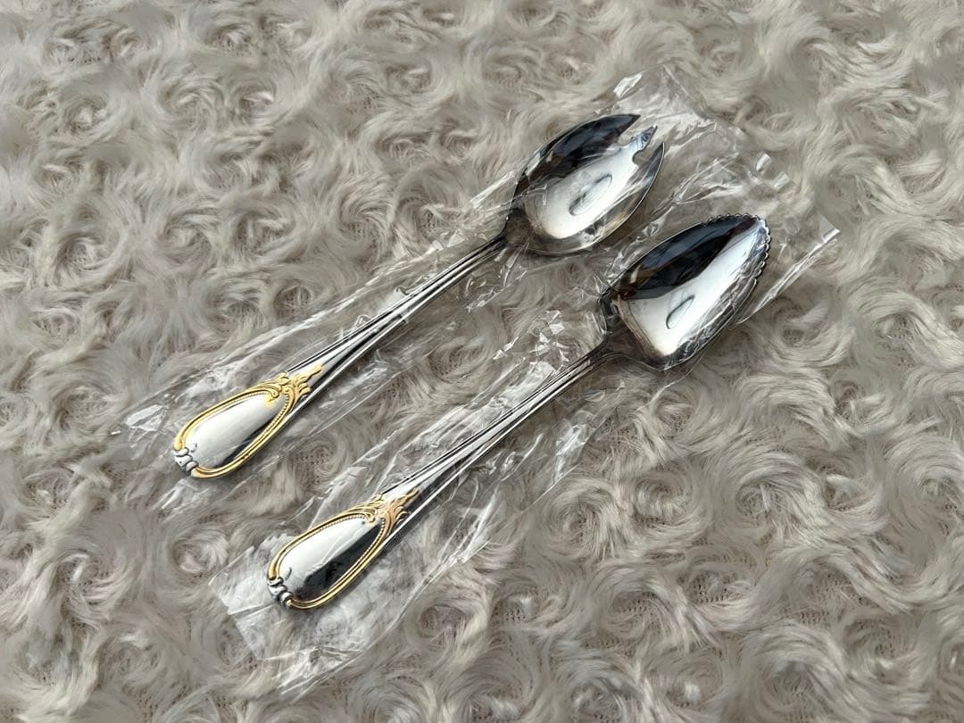 マーシャン　カトラリーセット　カルバンモード（金彩）ディナーセット〈34本〉※