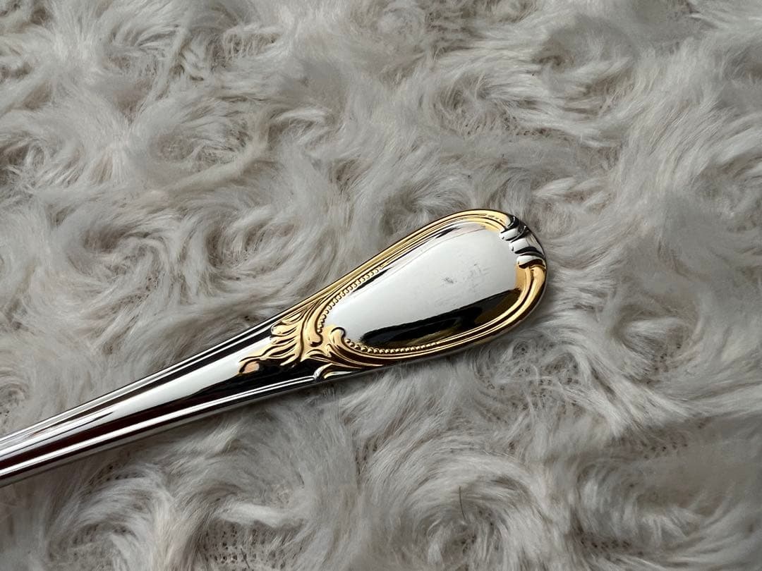 マーシャン　カトラリーセット　カルバンモード（金彩）ディナーセット〈34本〉※