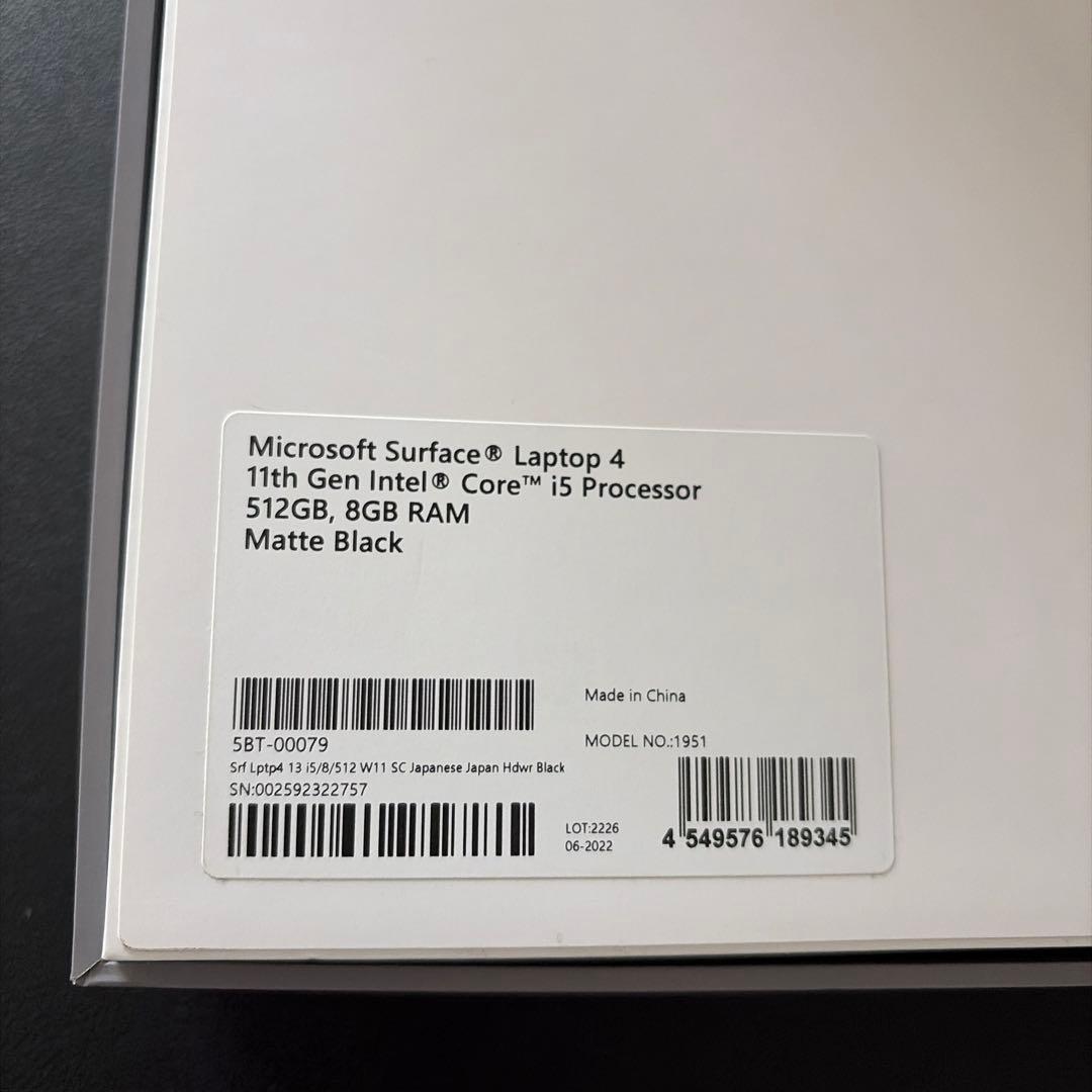 surface laptop4 pc ノートパソコン　パソコン