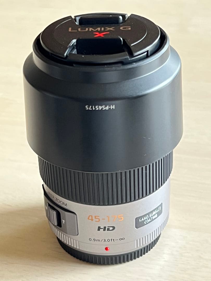 (美品)パナソニック ルミックス電動パワーズームレンズ 45-175mm