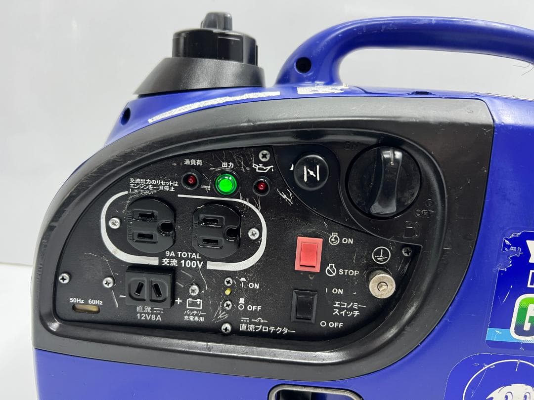 YANMAR ヤンマー インバーター発電機 G900IS 動作良好 ♪ 8117