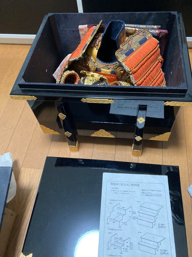 緊急大幅値下‼️✨中古品ですが超超美品‼️見て感動！甲冑鎧兜　大鎧　京都　加茂芳春作