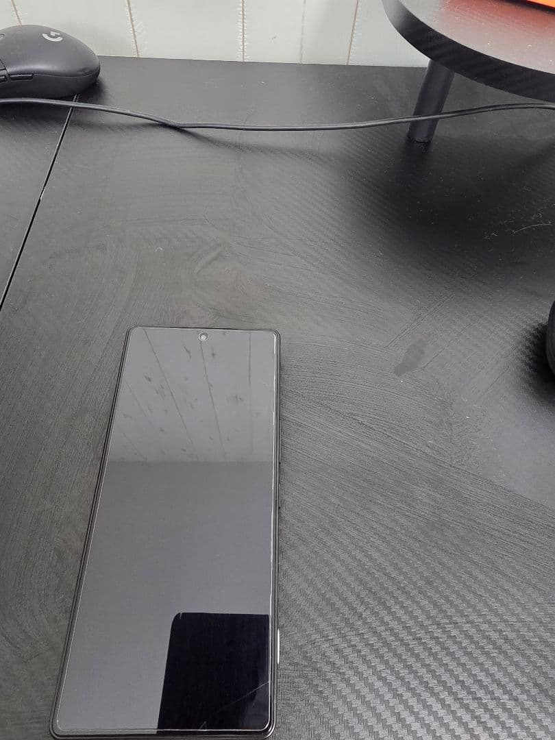 AQUOS スマートフォン ブラック デュアルカメラ美品