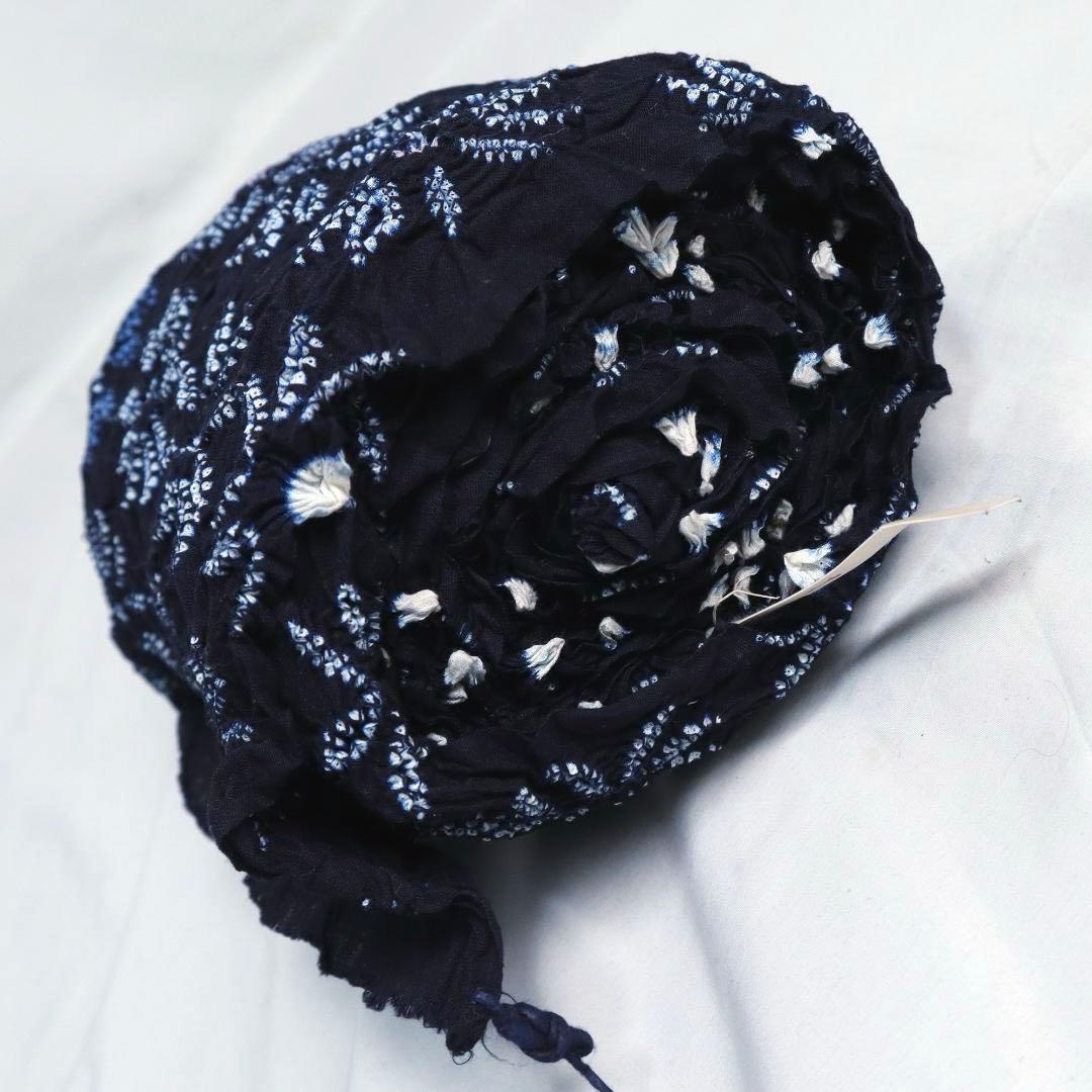 2898★かわいい花柄　絞り　浴衣反物★有松　鳴海★