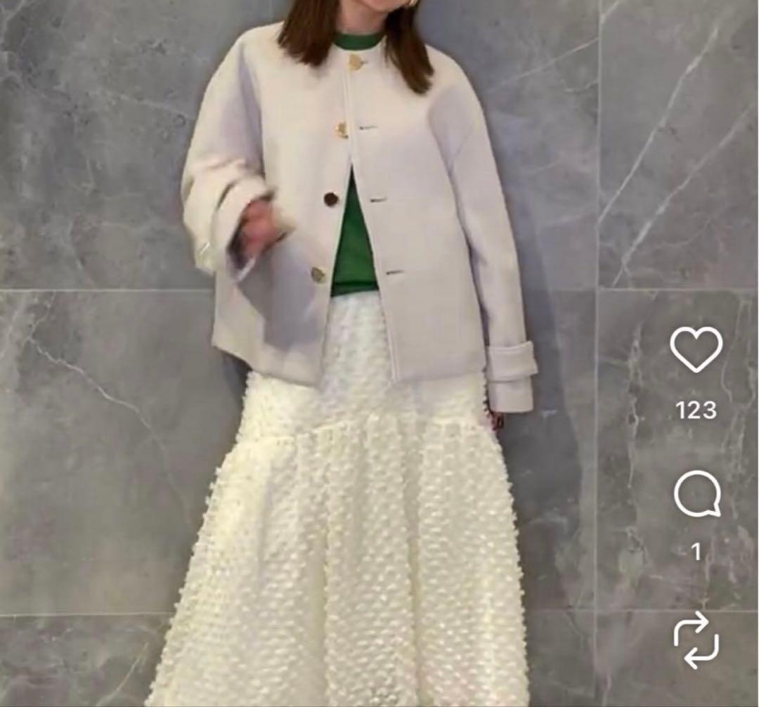 アルページュストーリー　メルトン　ショート　コート　M イエナ