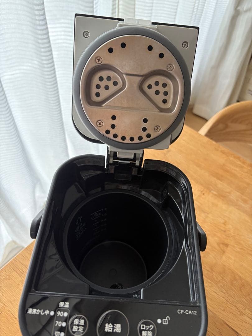 象印電動ポット STAN. CP-CA12-BA ブラック