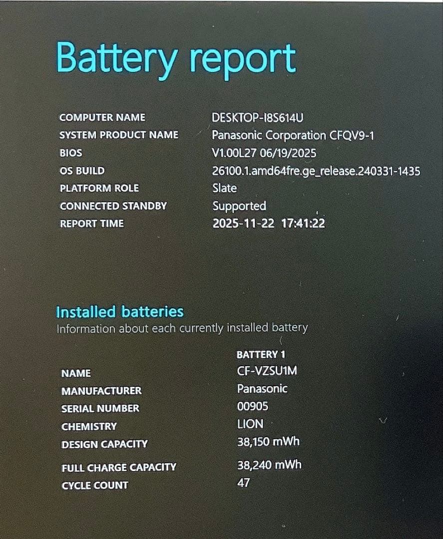 Let's note CF-QV9 NVMe SSD 軽量ノートPC 在宅ワーク