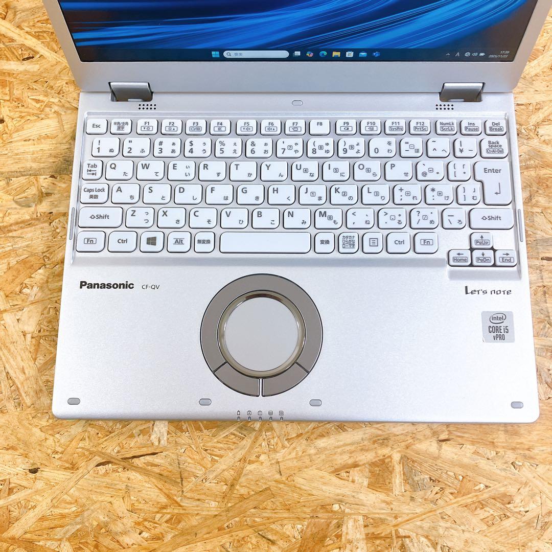 Let's note CF-QV9 NVMe SSD 軽量ノートPC 在宅ワーク