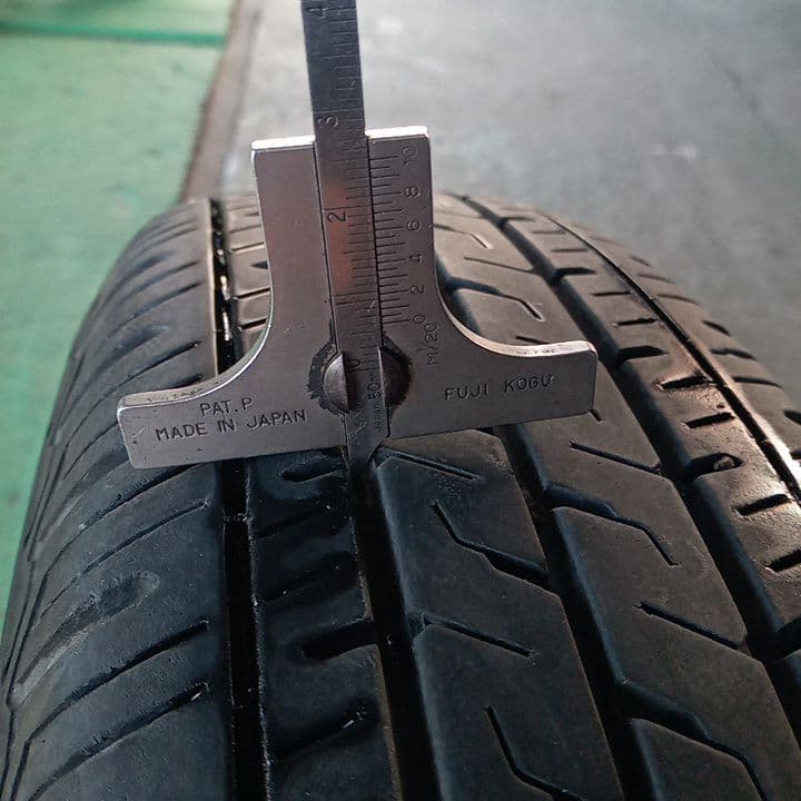 ブリヂストンECOPIA 145/80R12 ホイールセット　タイヤ溝5.0mm