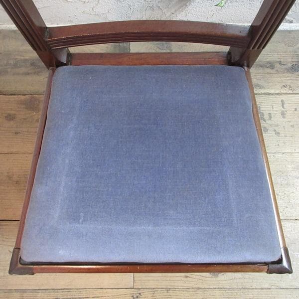 イギリス アンティーク 家具 ダイニングチェア マホガニー 英国 4187e