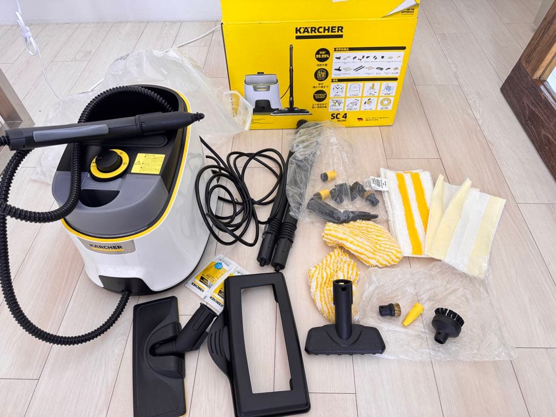 KARCHER スチームクリーナー ケルヒャー SC4 Deluxe 本体