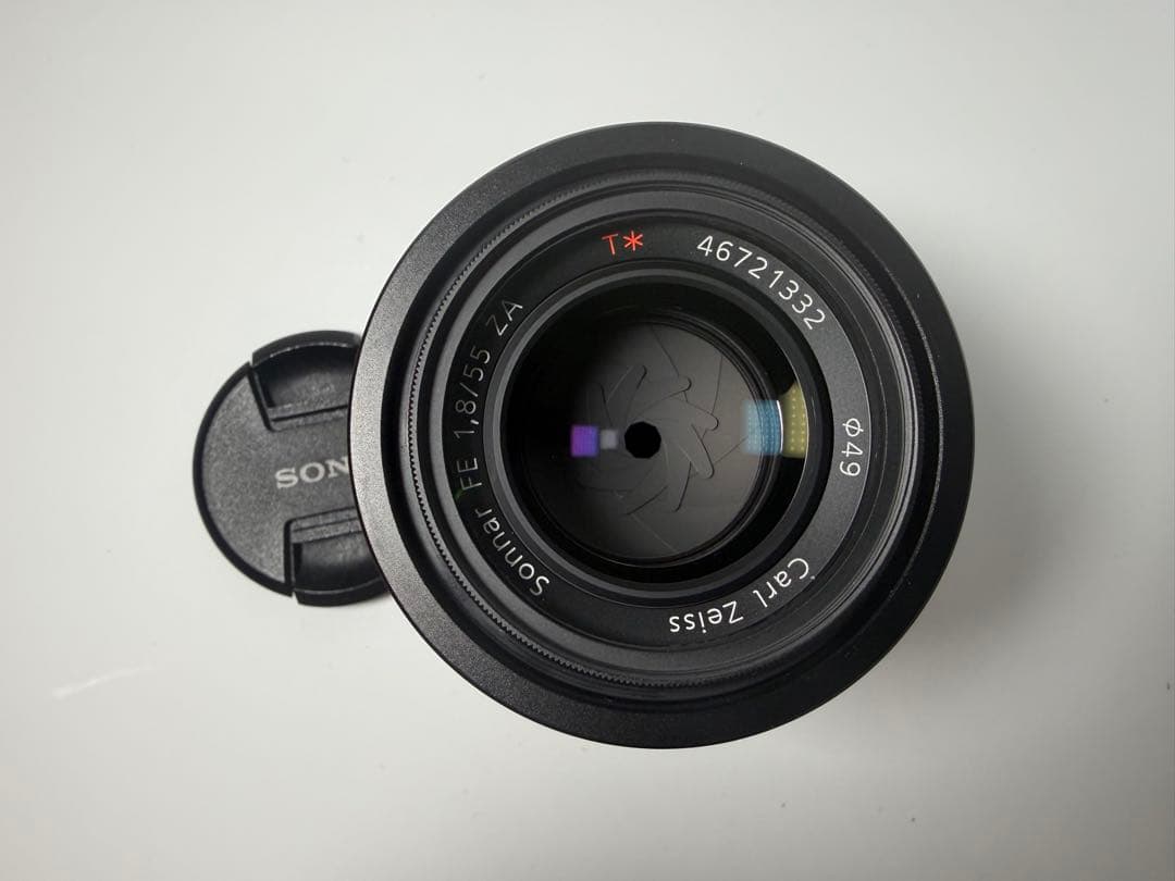 美品 ソニー SONY Sonnar T* FE 55mm F1.8 ZA