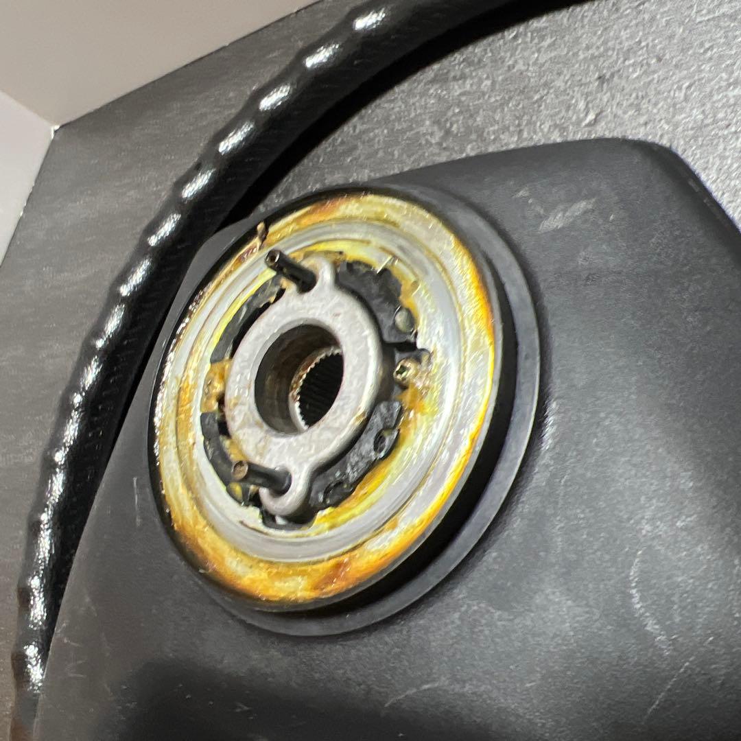 NISSAN日産S130ZフェアレディZ 純正ステアリング黒　ハンドル当時物