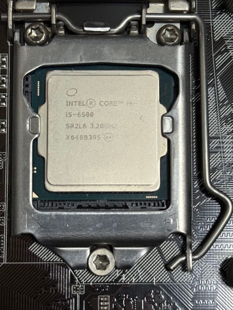 マザーボード ASUS H170 PRO + Intel Core i5-6500