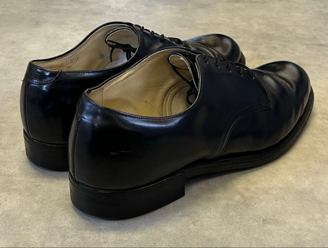 70'S アメリカ軍 US NAVY レザーソール サービスシューズ 10R