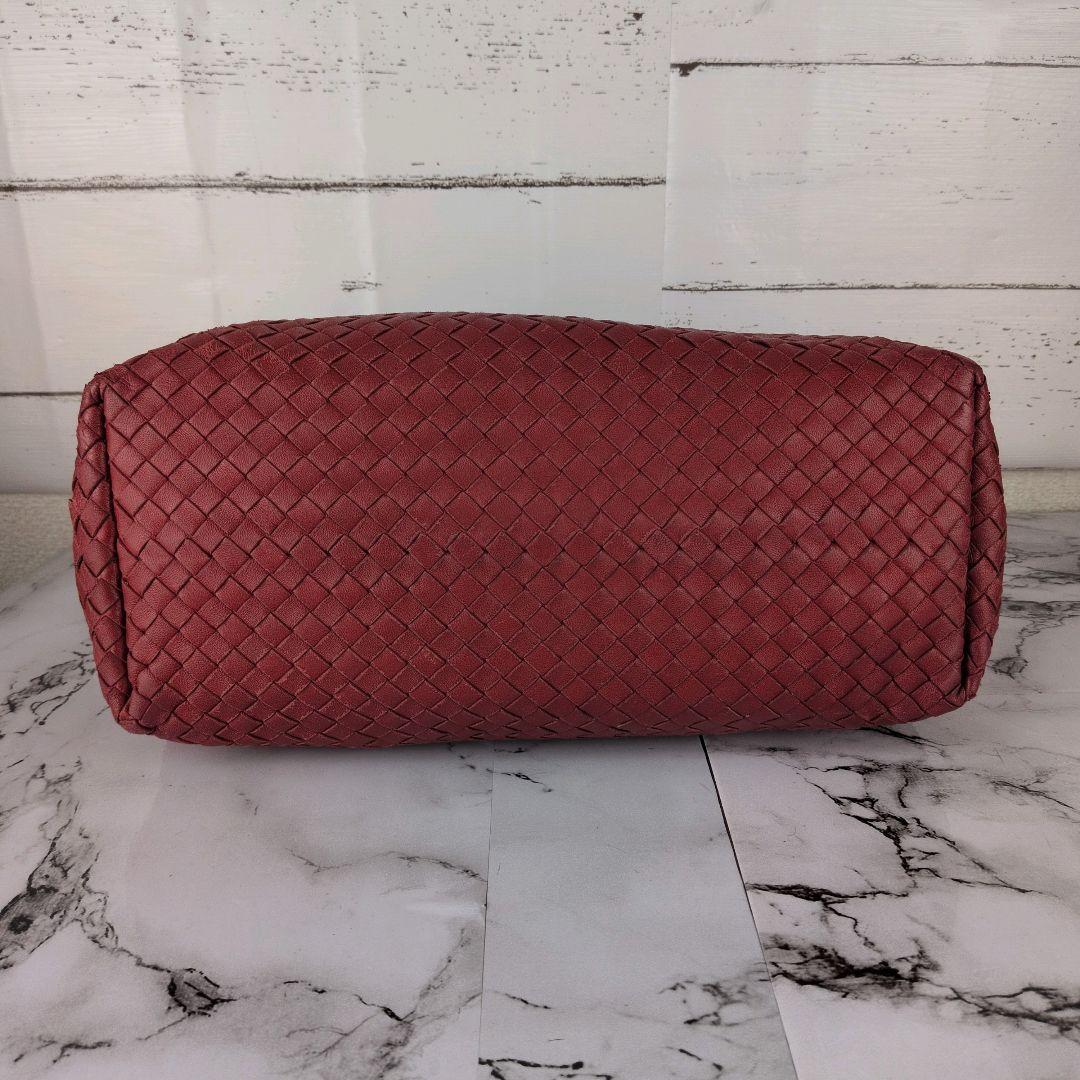 【人気】ボッテガヴェネタ☆ラージ　ガルダ イントレチャート ハンドバッグ