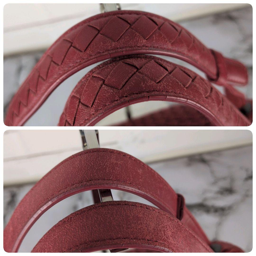 【人気】ボッテガヴェネタ☆ラージ　ガルダ イントレチャート ハンドバッグ