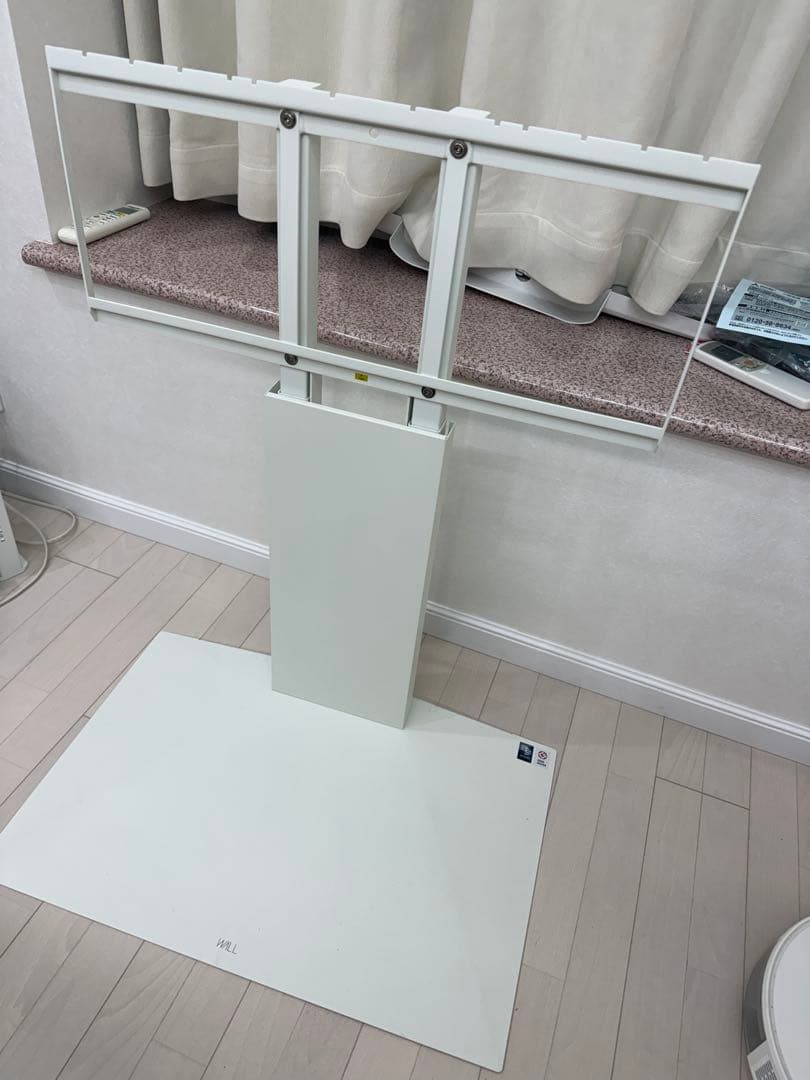 テレビスタンド ホワイト　Wall V3 ロータイプ