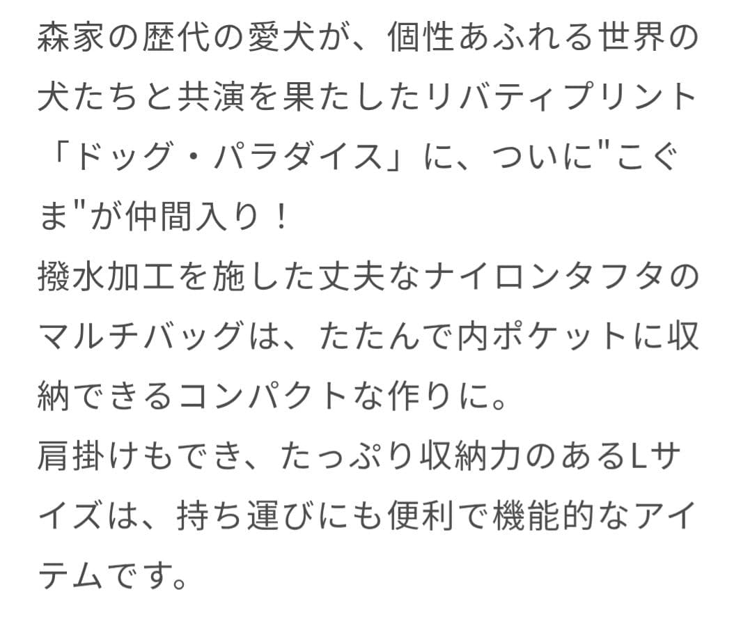 New Dog Paradise pt.マルチバッグL ベージュ　ハグオーワー