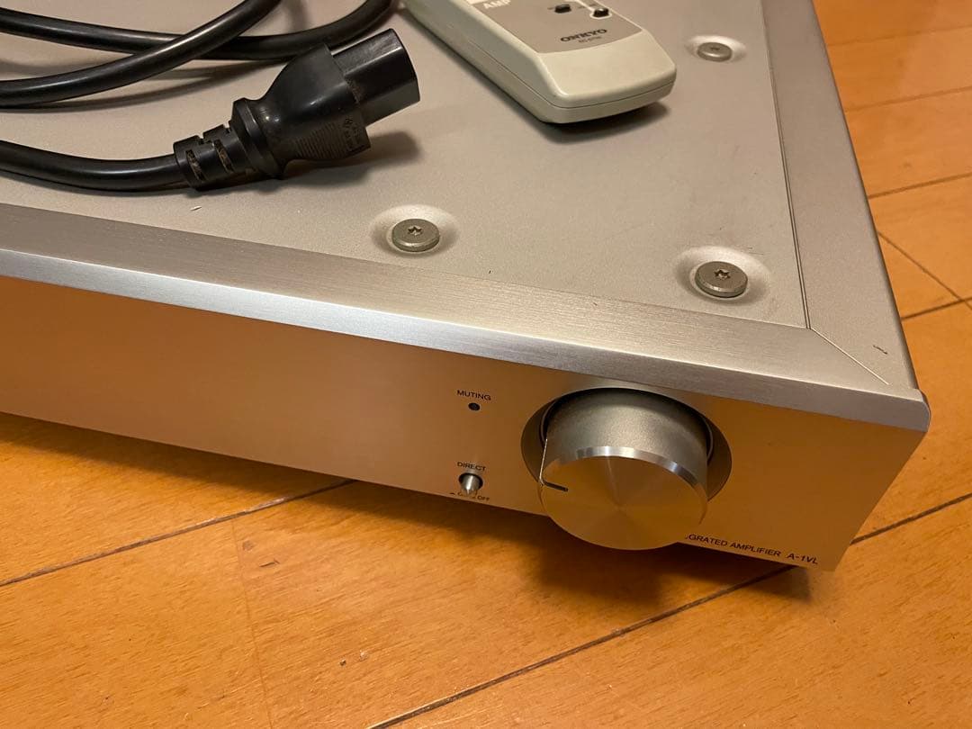 ONKYO アンプ RCA端子多数 リモコン付き