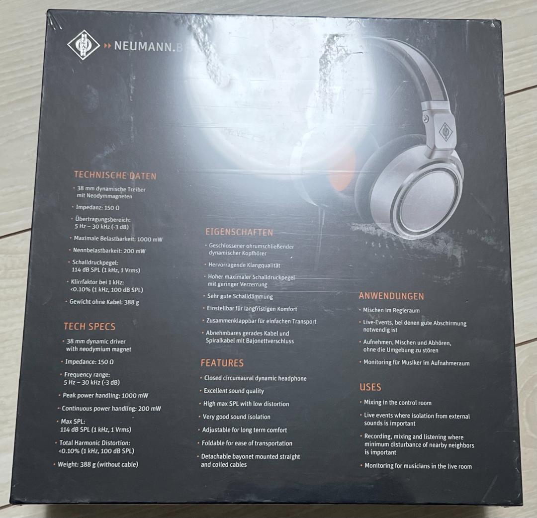 NEUMANN ノイマン NDH 20 ヘッドフォン