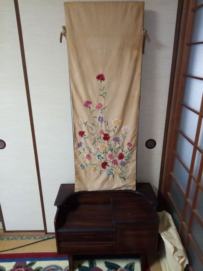 昭和当時物の鏡台