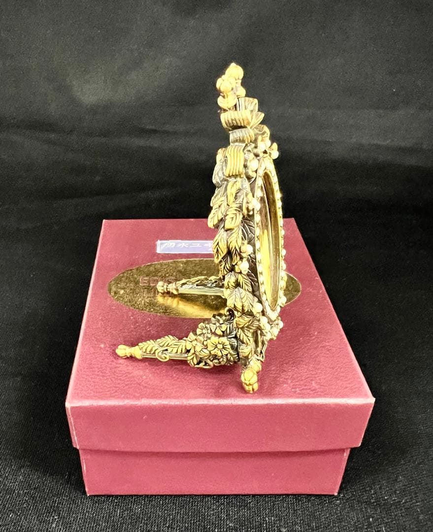 EDGAR BEREBI】リーガルミニフレーム】スワロフスキークリスタル】パール