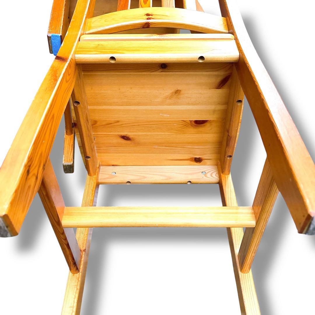 木製 チェア ダイニング椅子 2脚セット ナチュラル 北欧風 インテリア