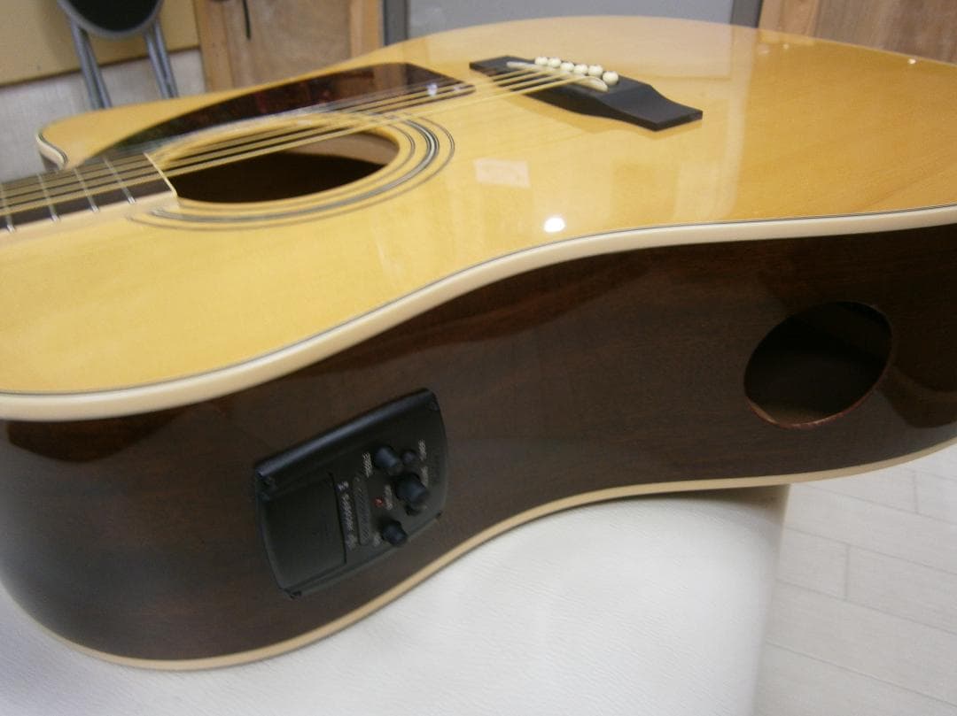 期間限定特価・エピフォン＜AJ-220SCE＞トップ単板・エレアコ