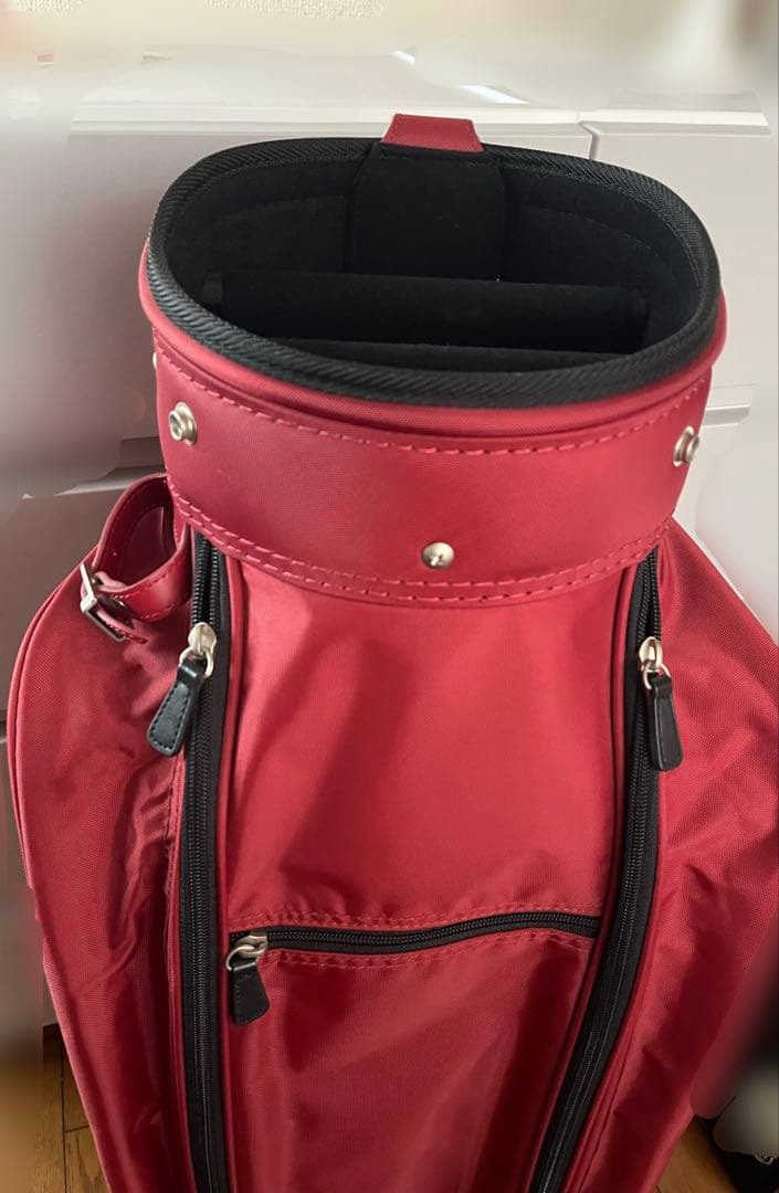 ラルフローレン　ゴルフバッグ　赤