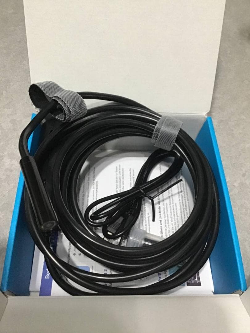 明るさ調節可能な青色LED内視鏡で詳細な観察を