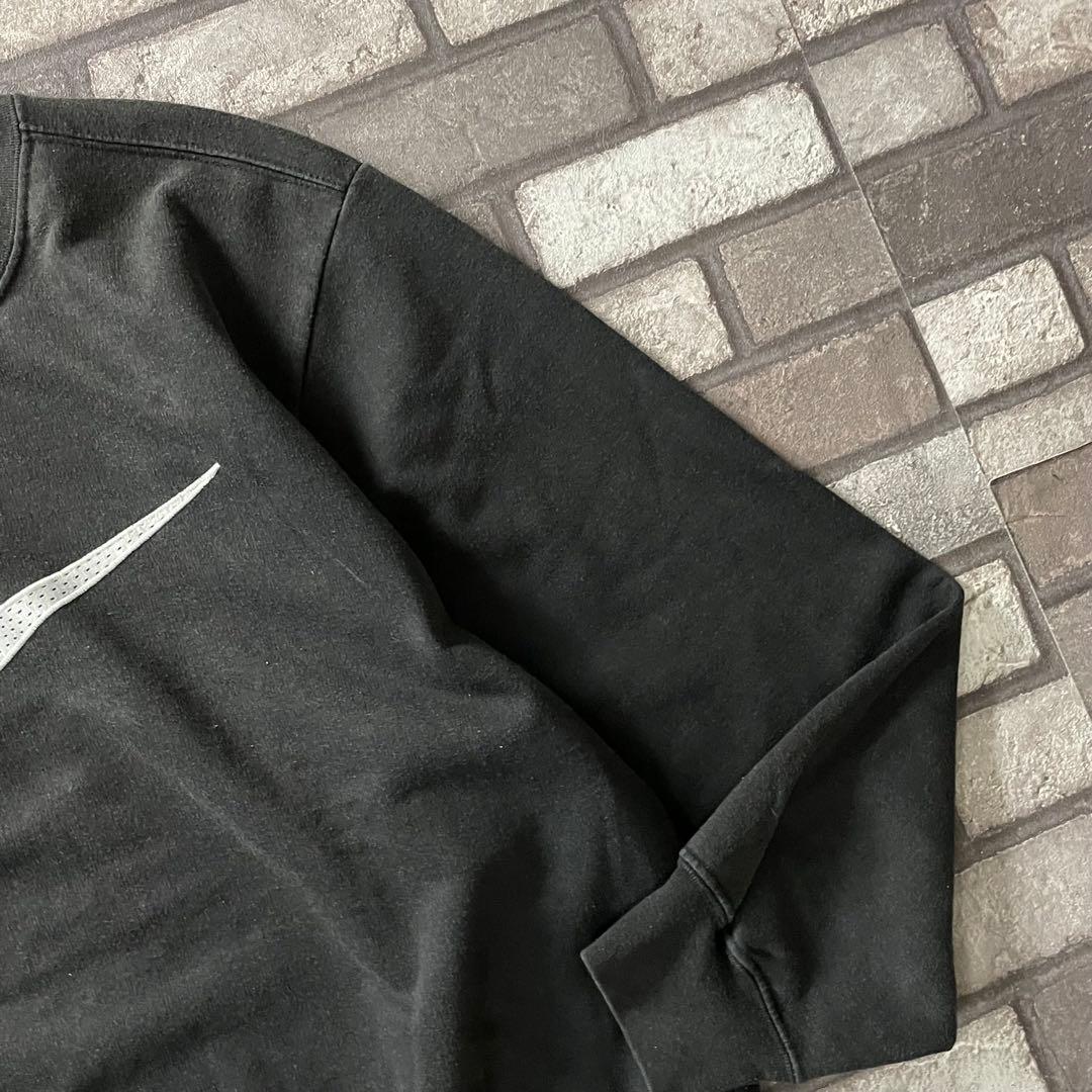 トップス 90's OLD NIKE short sweat shirt Black